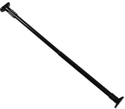 Cabilock Teleskopstange Ohne Ausziehbare Gardinenstange Für Duschvorhang Und Türvorhang Edelstahl Und Abs-Material Einfach Zu Montieren Und Vielseitig Einsetzbar Für Haushaltsbedarf