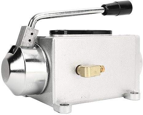 Pompa Olio Lubrificatore Manuale, 4mm 500cc Oliatore Manuale Pompa Manuale in Alluminio Pressofuso Lubrificatore Pompa Olio Lubrificante, Uscita Singola Ad Alta Pressione per