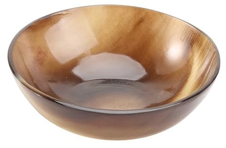 MAGICLULU Men's Shaving Kit Natural Horn Shaving Bowl Soap Cup Traditional Bowl for Gentle Shave