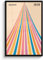 MuchoWow© Wandbilder mit Rahmen 60x90 cm Wanddeko Bilder Wohnzimmer Moderne Zimmerdeko Geschenk Bilderrahmen Bauhaus - Farbenfroh - Abstrakte Kunst - Modern - Kunst
