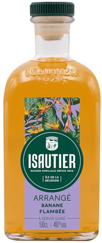 Isautier - Rhum Arrangé Banane Flambée - Origine France - 70cl