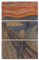 Printed Paintings Leinwand 3-teilig(80x120cm): Edward Munch - Der Schrei (1893)