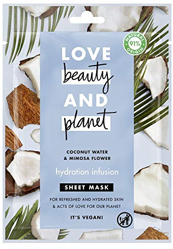 Love Beauty & Planet Blue, Coconut & Mimosa Blossom Face Mask