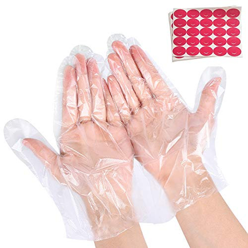 100 Stück Badetaschen aus Paraffin-Kunststoff, bequeme Einweg-Handpflegetaschen aus Kunststoff, Handtaschen für Wachsbehandlungsbeutel zur Thermotherapie