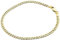 PRINS JEWELS 18 Karat 750 Armband Panzerkette Gelbgold - Breite 4.40 mm - Unisex (19)