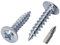 Lot de 1300 vis à bois en acier zingué 4,0 x 20 mm, vis en métal, tête bombée modifiée, auto-taraudeuse (1300, 4,0 x 20 mm)