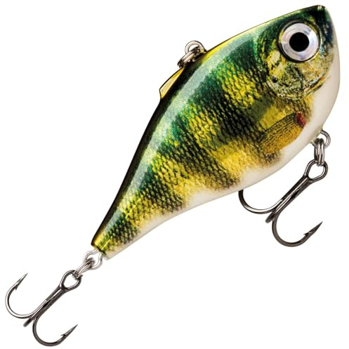 Rapala - Rippin' Rap Angelköder - Slender Body & Lipless Crank Angelzubehör - Süßwasser Spinnköder - Variable Lauftiefe - Hergestellt in Estland
