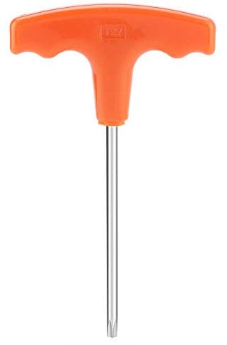 AUNMAS T27 Torx Screwdriver, 15.5cm/6.1in Universal T Handle T27 Torx Driver Screwdriver for Makita # 0812 370 1000