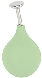 Rivanto® Gießbrause Ball Ø8 x H 15,5 cm, Kunststoff/Edelstahl Ausguss, Gießkannen Ersatz für kleine Pflanzen und Stecklinge