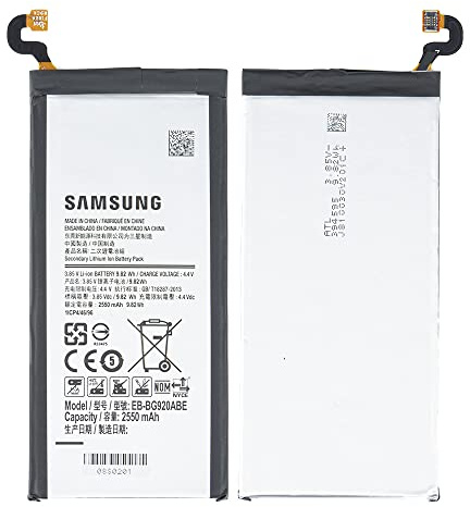 Original Akku Batterie Für Samsung Galaxy S6 T810 T813 T815 EB-BG920ABE 2550mAh Battery GH43-04413B Accu