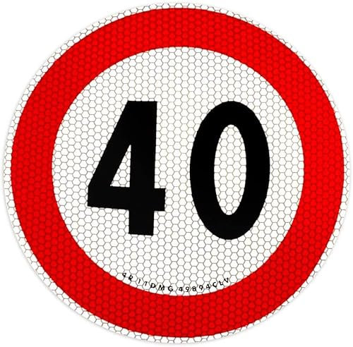 NEW ADESIVO CATARIFRAGENTE OMOLOGATO EU - Limite velocità 40 km/h - struttura alveolare a nido d'ape per alta rifrangenza (DIAMETRO 10 CM)