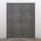 Lamellenvorhang/Vertikaljalousie - Easy Screen - 89mm - Lichtdurchlässig - Dunkelgrau - 40 x 260-5 lamellen