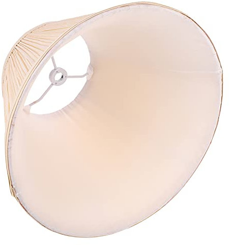 FRCOLOR Abat-jour Plissé En Tissu Clip Abat-jour Pour Lampadaires Porte-abat-jour Abat-jour En Tissu Pour Lustres Cache Mini Lampe De Table Plafonnier Abat-jour Mural Couverture Rigide