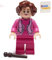 LEGO Harry Potter : Dolores Ombrage (pull rose et écharpe pour chat) avec baguette
