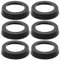BESTonZON Pitcher Pump Seal Cup Set of 6 Universal Replacement Cup Leather for Water Pump Sturdy Pitcher Pump Cup