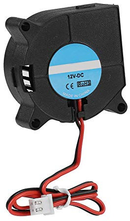 Yctze 4020 DC Fan Blower for 3D Printer, 40 * 40 * 20mm Cooling Fan, 24V 4020 Blower Cooling Fan Accessory (12V)