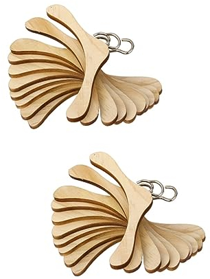 HEMOTON 40 STK bjd Puppen aufhänger Kinder holzspielzeug Puppen Kleidung Puppenaufhänger Kleiderbügel für Puppenschränke Rockbügel Haustierkleidung Puppen-Accessoire-Aufhänger hölzern