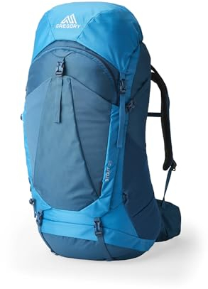 Gregory Stout 55 – Rucksack, 80 cm, 55 L, 1.68 KG, Blau (Compass Blue)