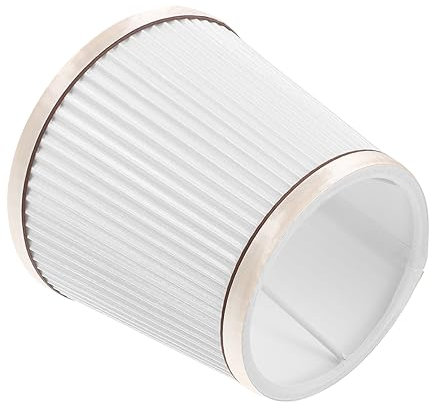 WOONEKY 1Stk Lampenschirm aus Stoff rustikale Wohnkultur Tischlampenschirme Wandleuchte pädiprotect Kerzenhalter Retro-Dekor leichtes Accessoire leichte dekoration für zu hause Metall Weiß
