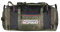 Geographical Norway Shannon Sporttasche Groß 65x30x30 cm mit Reißverschluss | Für Herren und Damen | Fußballtaschen | Schultergurt & Schuhfach (Khaki/Schwarz)