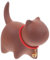 GOOHOCHY Ton Katzenfigur Katzenstatue Teehaustier-Katze Schreibtischschmuck Miniatur-katzenfigur Katzenschmuck Ornament Dekoration Bürodekoration Zarte Textur
