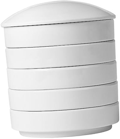 Artibetter Paint Palette Ceramic Ink Dish Stacking Paint Trays for Watercolor Pigment Mixing