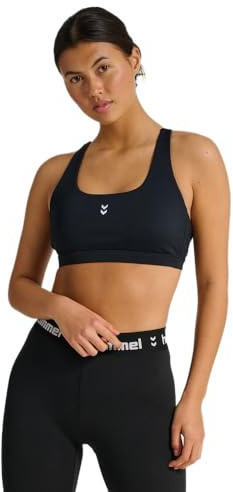 hummel HIIT Impact Strap Sport-BH Damen schwarz, M Damen