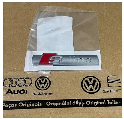 Original Audi S Line 3D Emblema Insignia del Coche para el Audi 8NO853601A