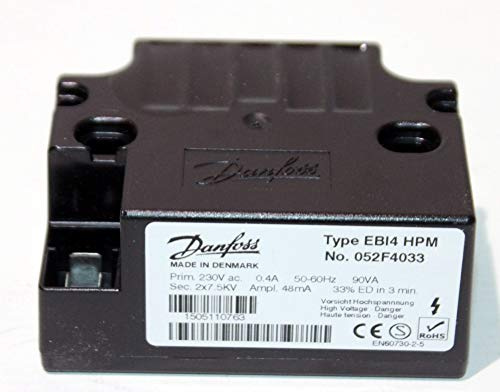 Danfoss Zündtrafo EBI4 HPM, 2-polig, Spez. Gehäuse - 052F4