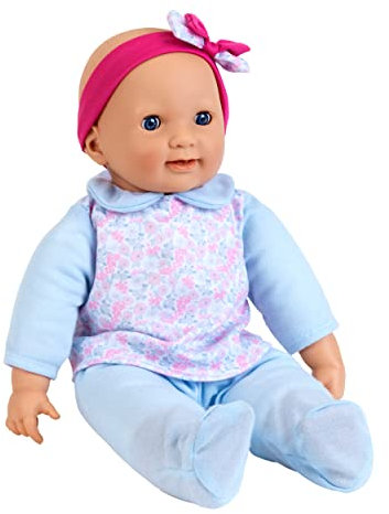 Theo Klein 1717 Baby Coralie interaktive Baby-Puppe | Mit 30 lebensechten Funktionen, Fläschchen und Schnuller | Spielzeug für Kinder ab 2 Jahren