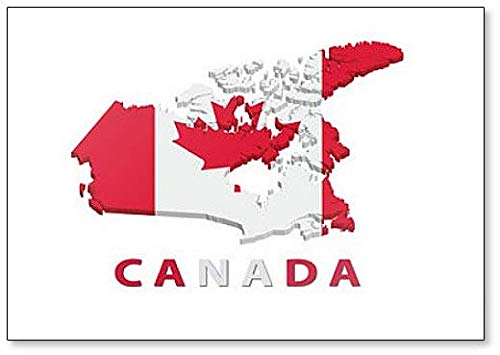 Kühlschrankmagnet mit Flagge von Kanada