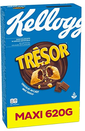 Céréales Trésor Kellogg's Chocolat au Lait - 620g