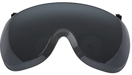 3M Kurzvisier X5-SV02-CE für die Schutzhelme X5000 und X5500, grau, Antibeschlag- und Antikratz-Beschichtung, Polycarbonat