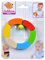 Eichhorn 100017039 Baby Greifling Kreis, geometrischer Greifling zur Förderung der motorischen Fähigkeiten, bunt, aus FSC 100 Prozent zertifiziertem Buchenholz, ab 3 Monaten