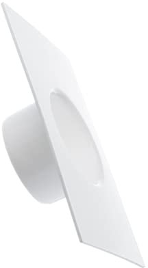 Brida de conector de conducto de 120 mm de diámetro, brida de tubo recto de plástico para sistema de ventilación de refrigeración de calefacción