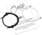 free-space Ensemble de Bracelet de Couples magnétiques personnalisés, corde à la main d'attraction mutuelle pour 2 Bracelets assortis tressés vœux d'amour éternel (Noir blanc)