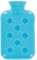 Fashy Mini-Wärmflasche, mit Wabenmuster, 0,5 l, Hellblau