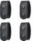 DONGKER Leder Belt Keeper, 1/2/4 Stück Security Gürtelhalter, Taktischer Gürtel Schlaufen für 2-2,25 Zoll Taktische Polizei Gürtel