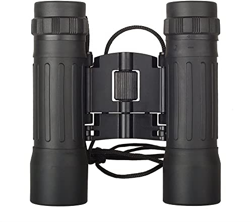 AEIGKY 2023 Design 10x25 Fernglas für Kinder und Erwachsene, kleines kompaktes leichtes Taschenfernglas für Reisen, Sternenbeobachtung, Konzerte, Sport (Schwarz/AY-954)