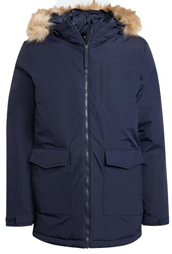 adidas Herren PAVERIC FUR PARKA, Legend Ink, 3XL