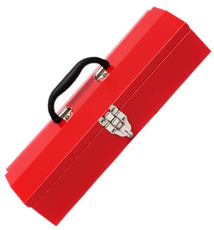 jojofuny Tool Box Metallwerkzeugkasten Robuste Werkzeugaufbewahrung Für Schraubendreher Schraubenschlüssel Mehr Tragbar Und Langlebig Für Werkstatt Und Haushalt