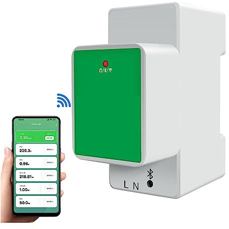 nmbhus Din Rail Wifi Bluetooth Energy Power Meter Electric Consumption Instruments Wattmeter Kwh Intelligent Amperemeter Monitoring power consumption