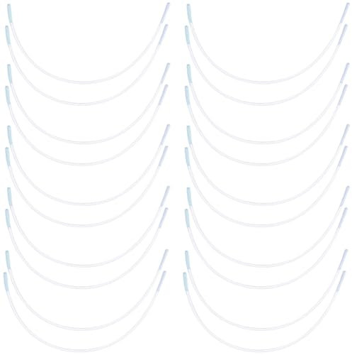 GORGECRAFT 18 Pairs Carbon Steel Bra Wires 21cm Stainless Steel Underwires Replacements Metal Bra Supporters Rings for Bra Shaping Under Wire Women Corset Clothing DIY Making Sewing Supplies