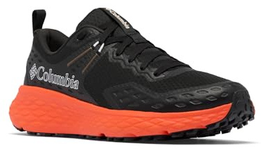Columbia Men's Konos TRS, Low Rise Trekking and Hiking Shoes, Black/Red Quartz, 6.5