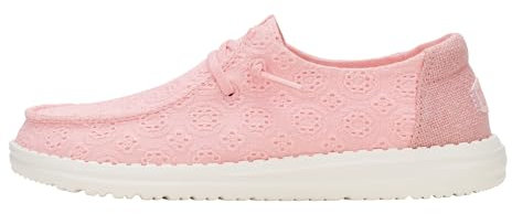 Hey Dude - Wendy Eyelet Lace Pale Pink - Pink