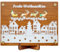 Konoz Holz Weihnachtskarten, Geldgeschenke Weihnachten, Christmas Cards, Weihnachtskarte mit Umschlag und Ständer, Geldkarte Weihnachten Geschenke Frauen Männer