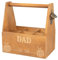 aztex Personalised Wooden Beer Bottle Carrier With Bottle Opener