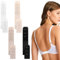 Piriuuo 8 Stück BH-Verlängerer, 3 Reihen 1 Haken Elastischer BH-Träger, BH-Verlängerer für Damen Bra Extender Weich Stretch-Unterwäsche Verlängerungsschnalle Verlängerungsgurt Schwangerschafts Zubehör