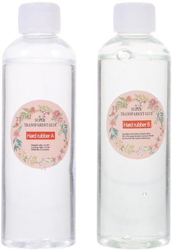 SOLUSTRE Part Epoxy Glue Kit Outdoor Resin Epoxy Ab Glue for Diy Craft Jewelry Making Sealing