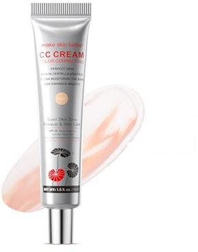 CC Foundation Cream, Centella Asiatica Repair CC Cream, CC Cream Concealer kann Foundation Make-up Vollständig Abdecken, Gleichmäßige Hautfarbe, Glanz Verbessern Und Hautstruktur Verbessern (#1, 62g)